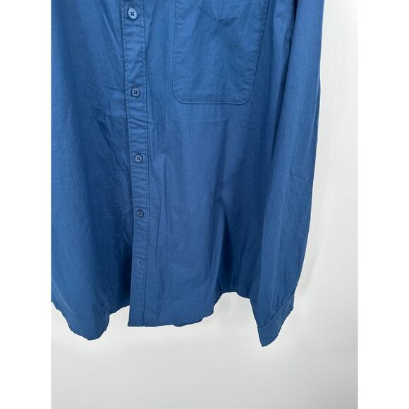 GUESS‎ Slim Fit Button Down Dress Shirt Men XL Blue NWT - Picture 3 of 9